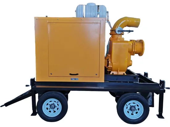 Good Quality High Vacuum Mobile Diesel Diesel Water Pump with High Flow